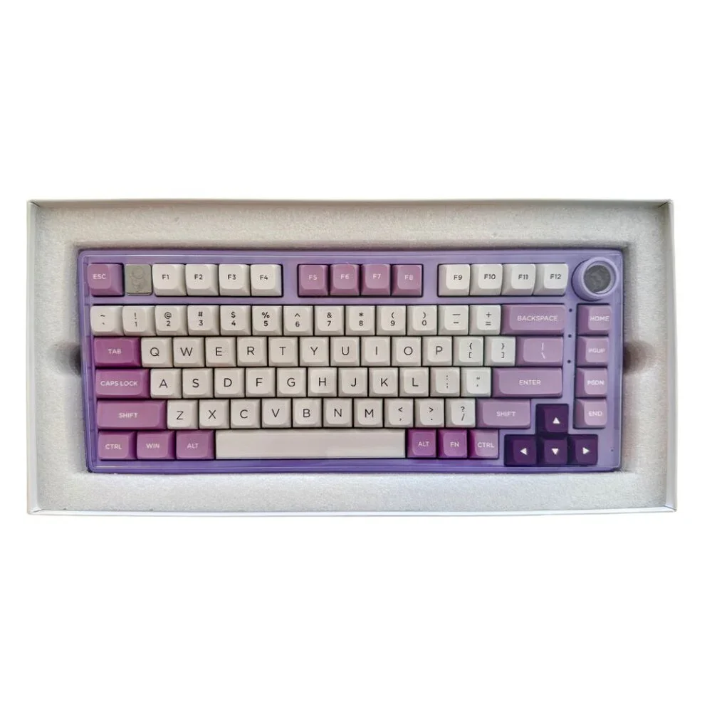 EPOMAKER x LEOBOG Hi75 Aluminum Alloy Wired Gaming Keyboard Purple